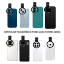 Lente Polarizada CPL 52mm Para Celular - Clip Circular Profissional