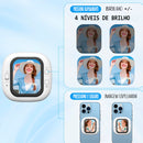 Monitor de Selfie magnético iOS e Android - Tire Selfies, e Faça Seus Vídeos Usando a Câmera Traseira do Seu Celular!