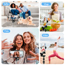 Monitor de Selfie magnético iOS e Android - Tire Selfies, e Faça Seus Vídeos Usando a Câmera Traseira do Seu Celular!