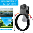 Lente Polarizada CPL 52mm Para Celular - Clip Circular Profissional