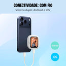 Monitor de Selfie magnético iOS e Android - Tire Selfies, e Faça Seus Vídeos Usando a Câmera Traseira do Seu Celular!