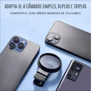 Lente Polarizada CPL 52mm Para Celular - Clip Circular Profissional