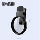 Lente Polarizada CPL 52mm Para Celular - Clip Circular Profissional